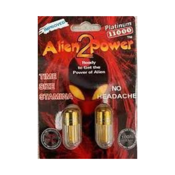 Alien 2 Power Platinum 11000 - Male Enhancement Pills