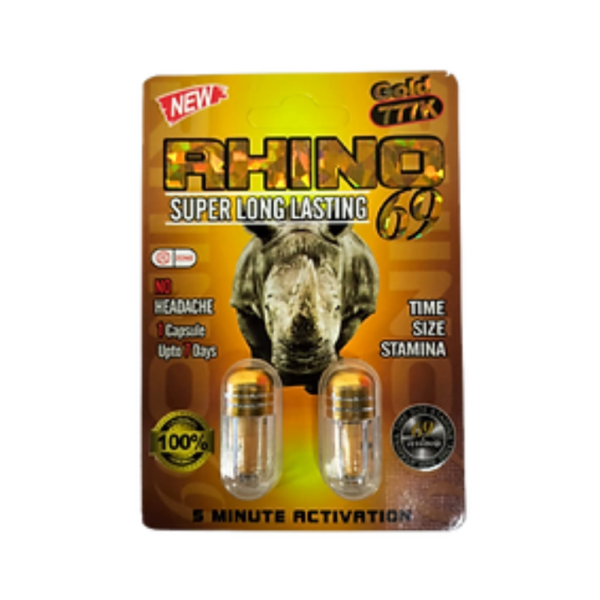 Rhino 69 Gold 777k Pills for men