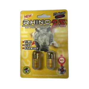 Rhino Platinum 25K Pills for men