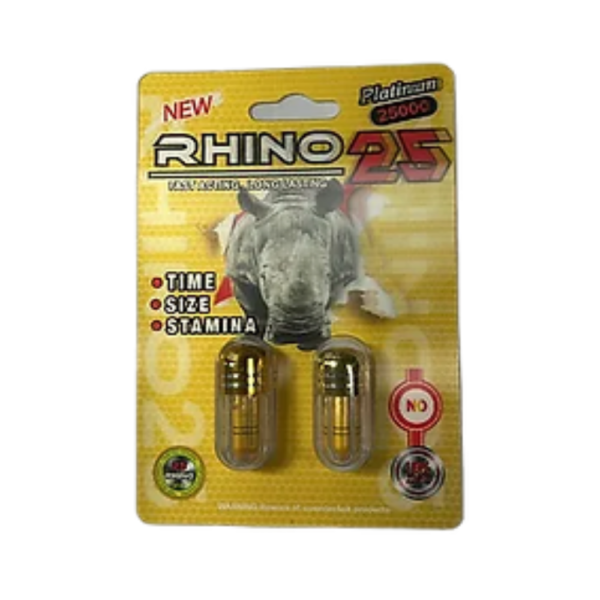 Rhino Platinum 25K Pills for men