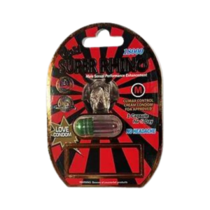 Super Rhino Pills 18000K for Men