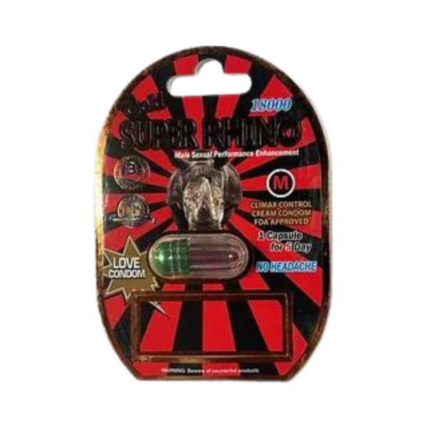 Super Rhino Pills 18000K for Men