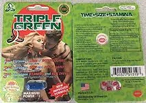 Triple Green Male Enhancement Pills