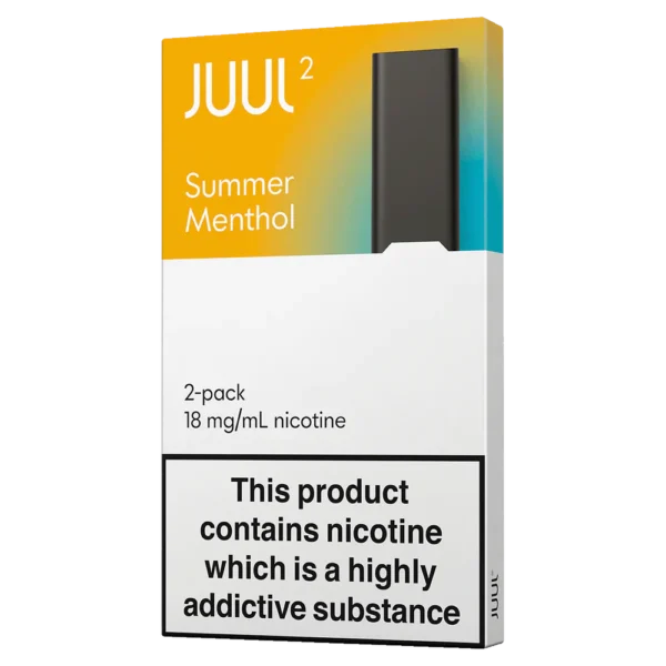 juul2 summer menthol angled